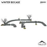 Tabletop Terrain Scatter Terrain Bocage / Winter Bocage - Country & King - Fantasy Historical Scatter Terrain