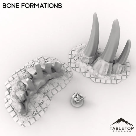 Tabletop Terrain Scatter Terrain Bone Formations - Miasma, Blight World
