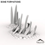 Tabletop Terrain Scatter Terrain Bone Formations - Miasma, Blight World