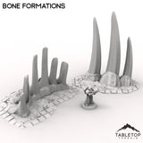 Tabletop Terrain Scatter Terrain Bone Formations - Miasma, Blight World