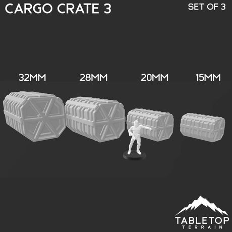 Tabletop Terrain Scatter Terrain Cargo Scatter Set - Star Wars Legion Scatter Terrain