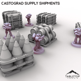 Tabletop Terrain Scatter Terrain Castograd Supply Shipments