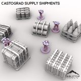 Tabletop Terrain Scatter Terrain Castograd Supply Shipments