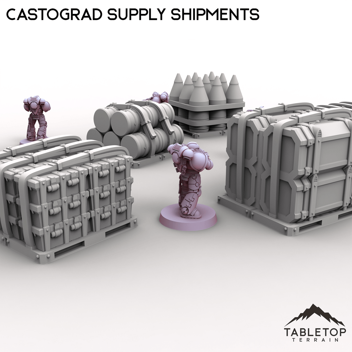 Tabletop Terrain Scatter Terrain Castograd Supply Shipments