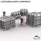 Tabletop Terrain Scatter Terrain Castograd Supply Shipments