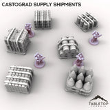 Tabletop Terrain Scatter Terrain Castograd Supply Shipments