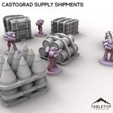 Tabletop Terrain Scatter Terrain Castograd Supply Shipments