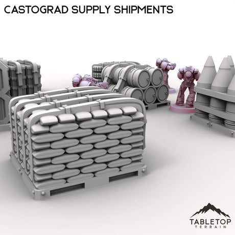 Tabletop Terrain Scatter Terrain Castograd Supply Shipments