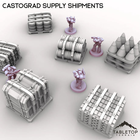 Tabletop Terrain Scatter Terrain Castograd Supply Shipments