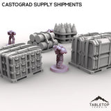 Tabletop Terrain Scatter Terrain Castograd Supply Shipments
