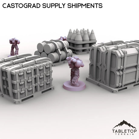 Tabletop Terrain Scatter Terrain Castograd Supply Shipments