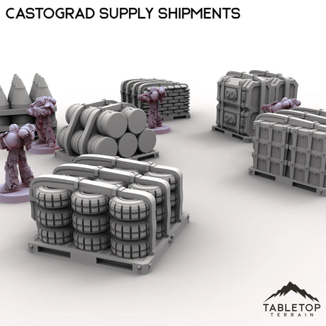 Tabletop Terrain Scatter Terrain Castograd Supply Shipments