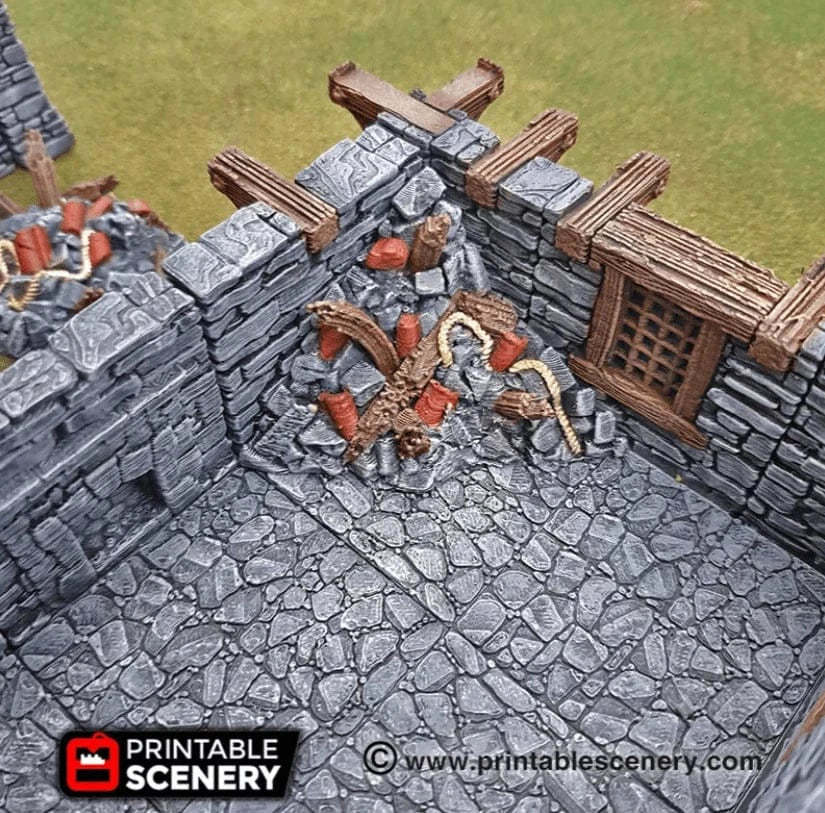 Tabletop Terrain Scatter Terrain Clorehaven Rubble - Scatter Terrain