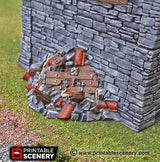 Tabletop Terrain Scatter Terrain Clorehaven Rubble - Scatter Terrain