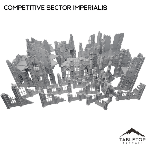 Tabletop Terrain Scatter Terrain Competitive Sector Imperialis 10e Table Set