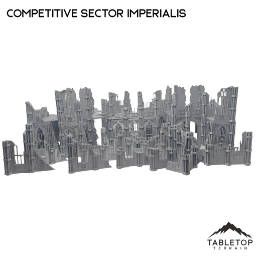 Tabletop Terrain Scatter Terrain Competitive Sector Imperialis 10e Table Set