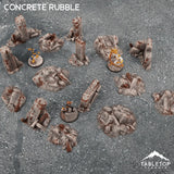 Tabletop Terrain Scatter Terrain Concrete Rubble