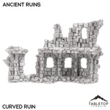 Tabletop Terrain Scatter Terrain Curved Ruins 32mm Hagglethorn Ancient Ruins - Scatter Terrain