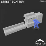 Tabletop Terrain Scatter Terrain Cyberpunk Street Scatter - Cyberpunk Scatter Terrain