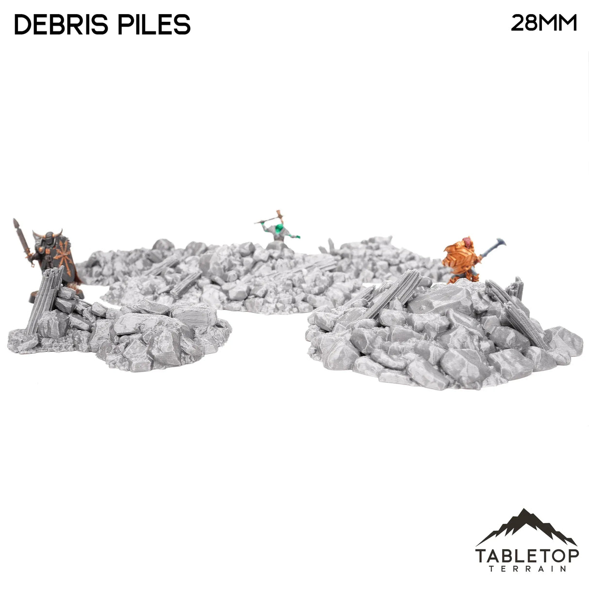 Tabletop Terrain Scatter Terrain Debris Piles - Hagglethorn Hollow - Scatter Terrain
