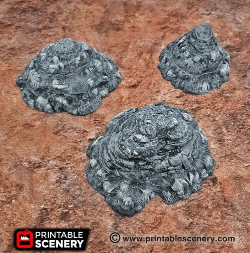 Tabletop Terrain Scatter Terrain Desert Modular Hills