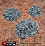 Tabletop Terrain Scatter Terrain Desert Modular Hills