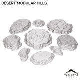 Tabletop Terrain Scatter Terrain Desert Modular Hills