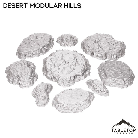 Tabletop Terrain Scatter Terrain Desert Modular Hills