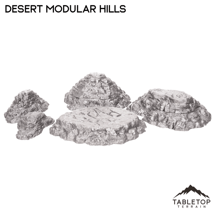 Tabletop Terrain Scatter Terrain Desert Modular Hills