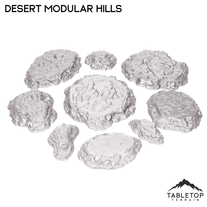 Tabletop Terrain Scatter Terrain Desert Modular Hills