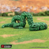 Tabletop Terrain Scatter Terrain Dragon Hedgerows - Rise of the Halflings - Scatter Terrain
