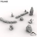 Tabletop Terrain Scatter Terrain Foliage - Kingdom of Noldareth