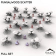 Tabletop Terrain Scatter Terrain Full Set / 32mm Fungalwood Scatter