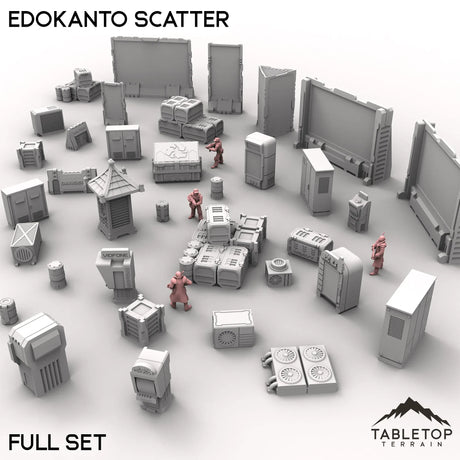 Tabletop Terrain Scatter Terrain Full Set EdoKanto Scatter