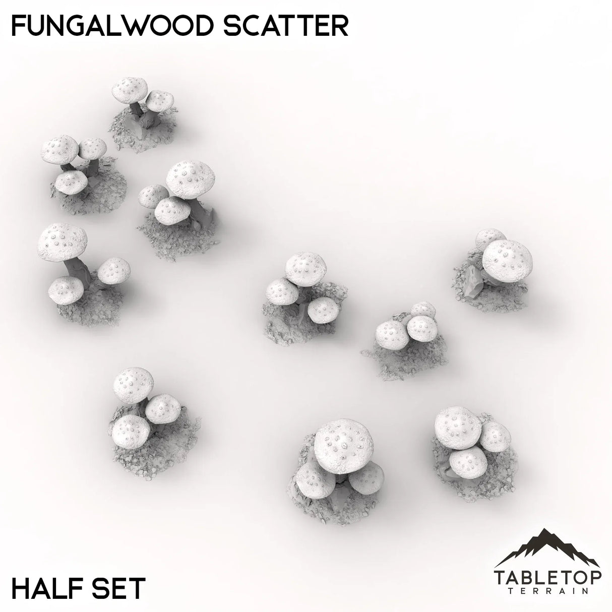 Tabletop Terrain Scatter Terrain Fungalwood Scatter