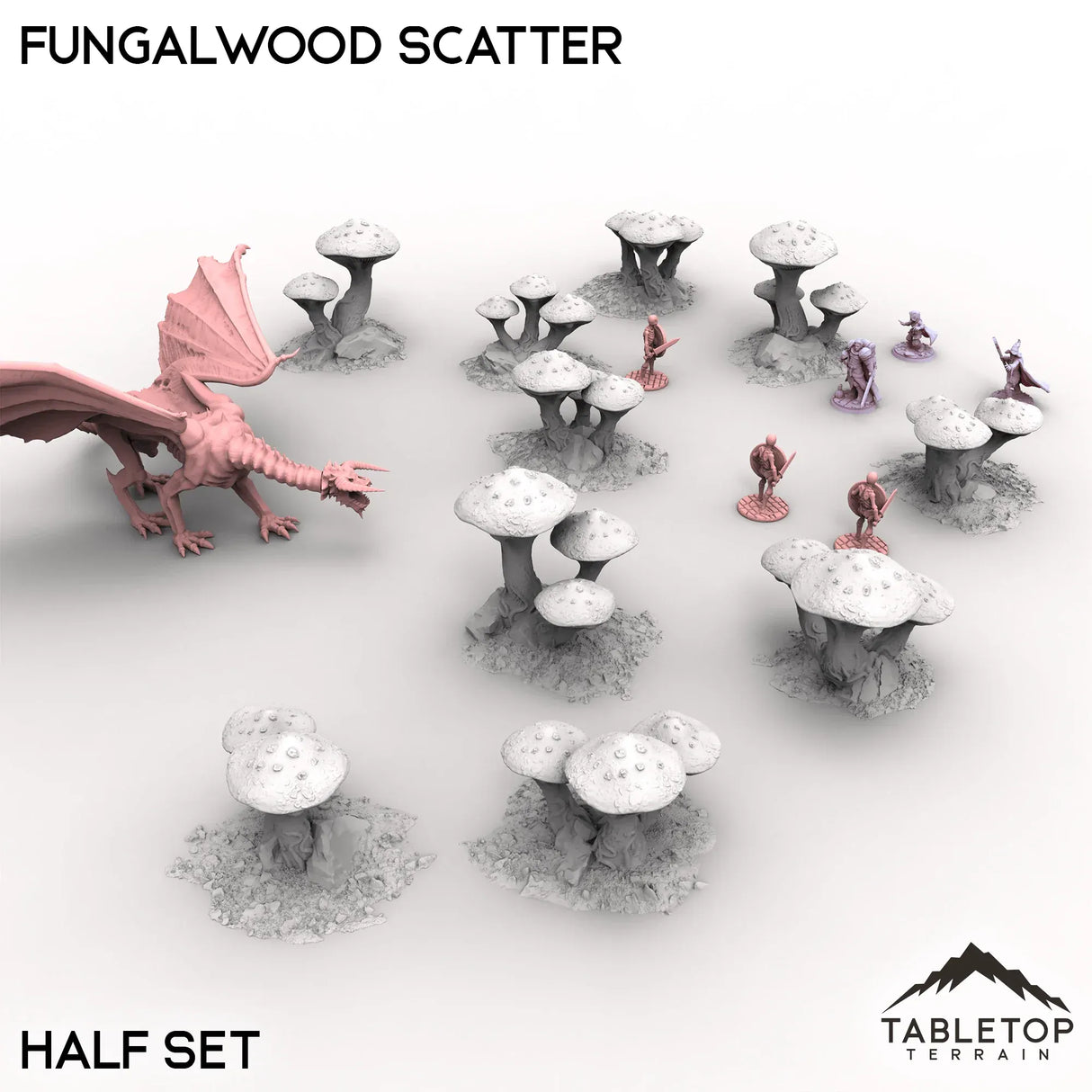 Tabletop Terrain Scatter Terrain Fungalwood Scatter