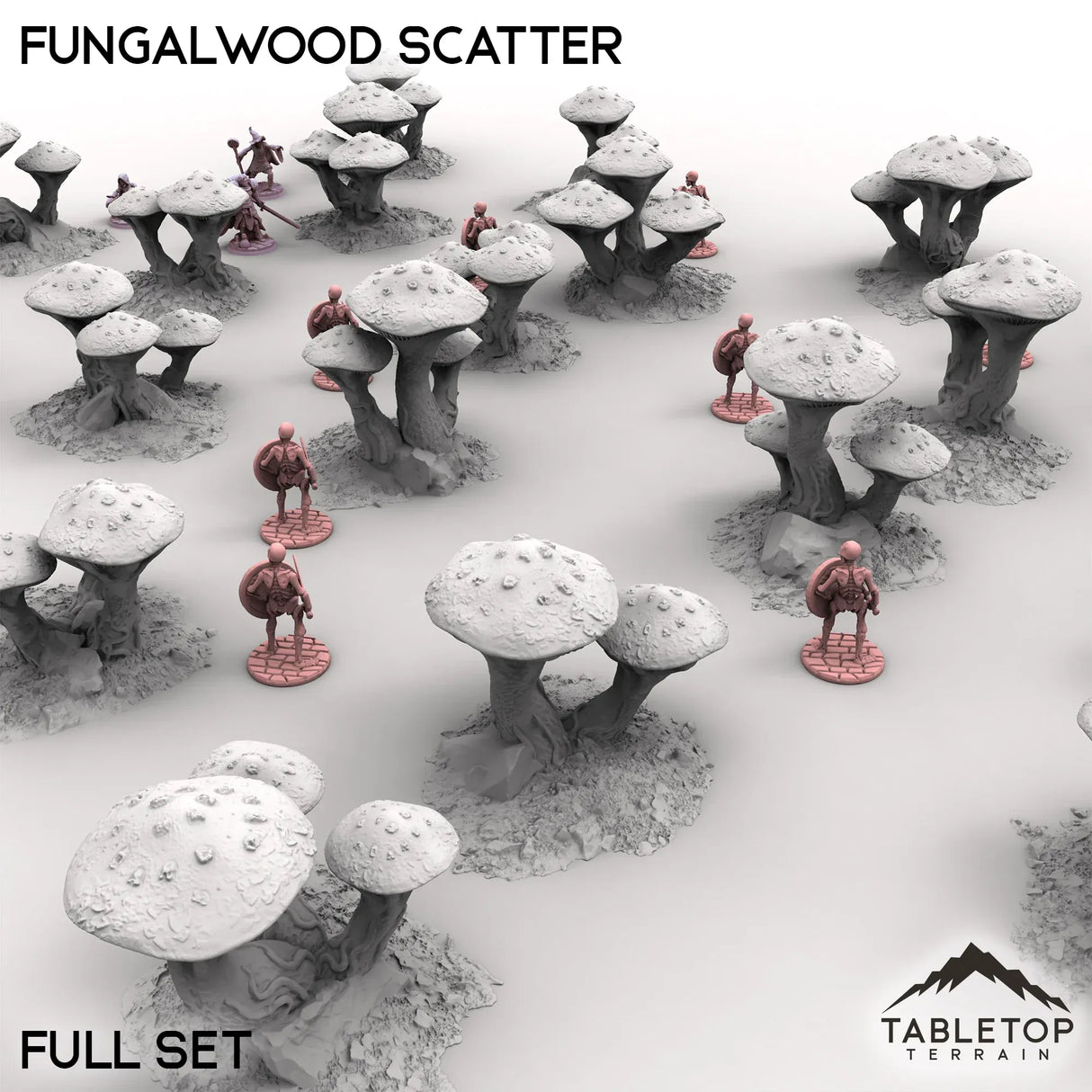 Tabletop Terrain Scatter Terrain Fungalwood Scatter