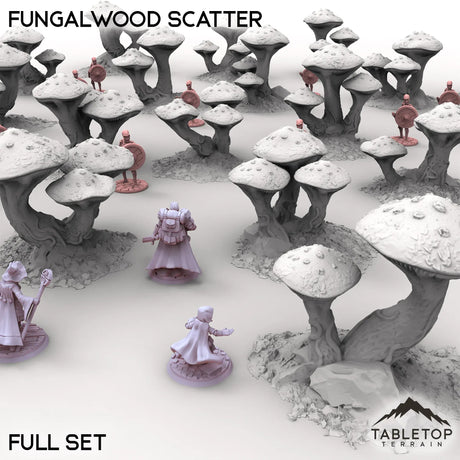 Tabletop Terrain Scatter Terrain Fungalwood Scatter
