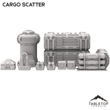 Tabletop Terrain Scatter Terrain Futuristic City Cargo Scatter