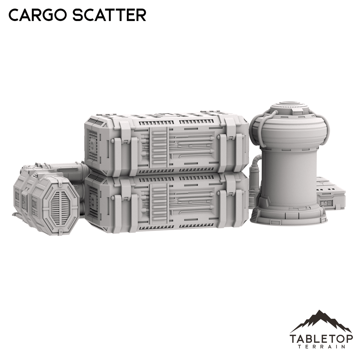 Tabletop Terrain Scatter Terrain Futuristic City Cargo Scatter