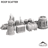 Tabletop Terrain Scatter Terrain Futuristic City Roof Scatter