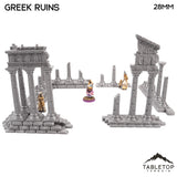 Tabletop Terrain Scatter Terrain Greek Ruins - Fantasy Scatter Terrain