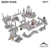 Tabletop Terrain Scatter Terrain Greek Ruins - Fantasy Scatter Terrain