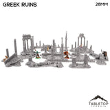 Tabletop Terrain Scatter Terrain Greek Ruins - Fantasy Scatter Terrain