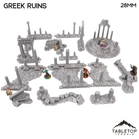 Tabletop Terrain Scatter Terrain Greek Ruins - Fantasy Scatter Terrain