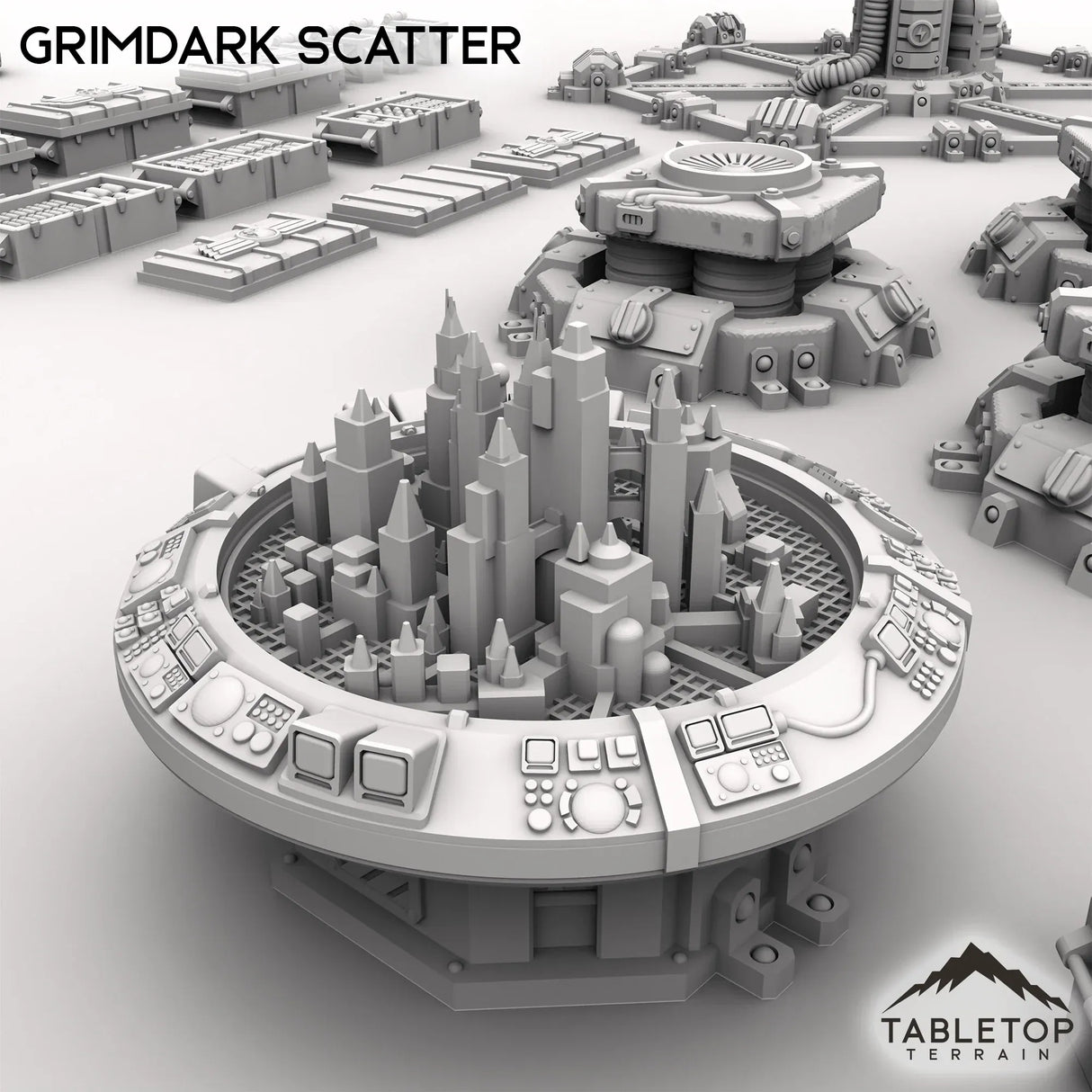 Tabletop Terrain Scatter Terrain Grimdark Scatter Set