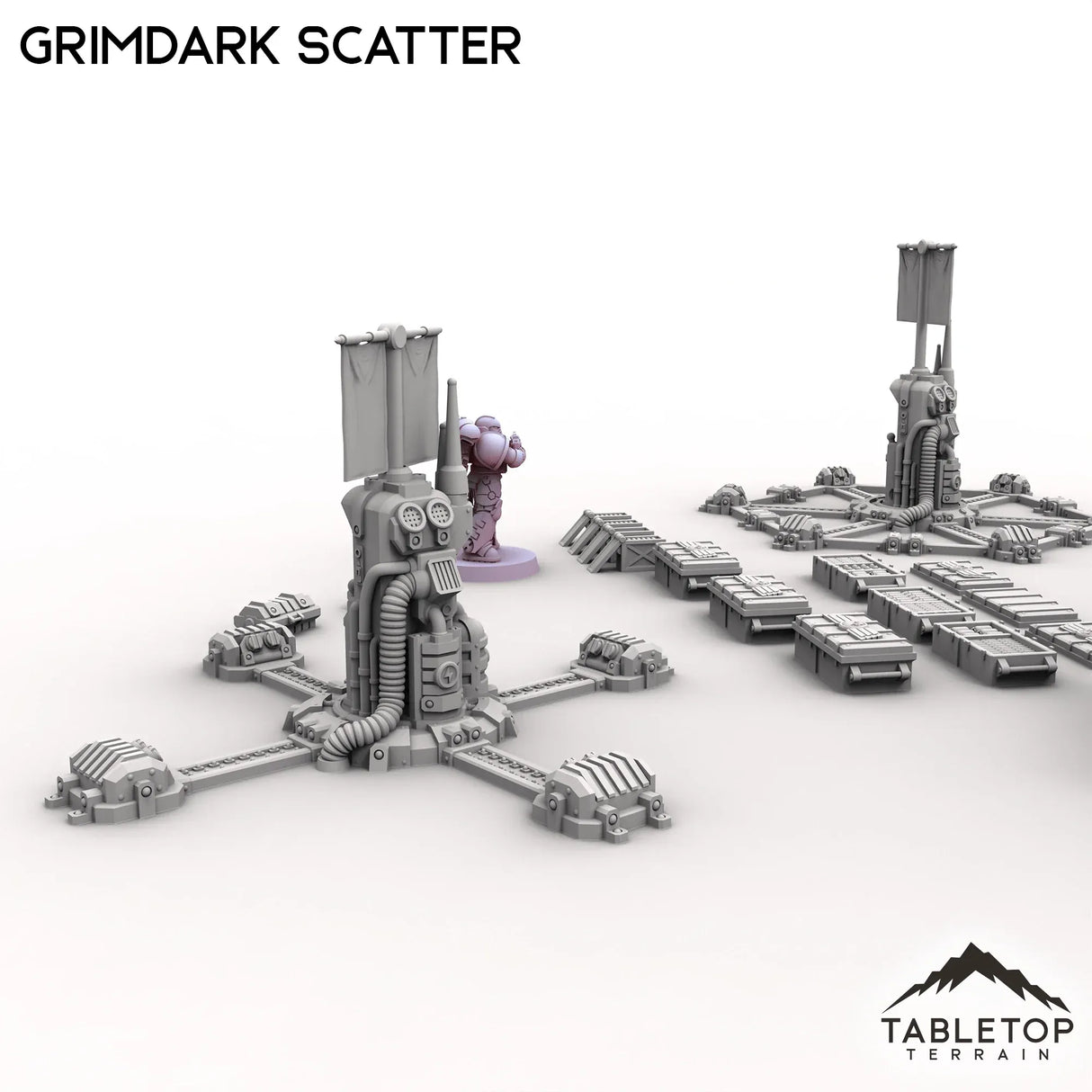 Tabletop Terrain Scatter Terrain Grimdark Scatter Set