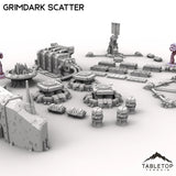 Tabletop Terrain Scatter Terrain Grimdark Scatter Set