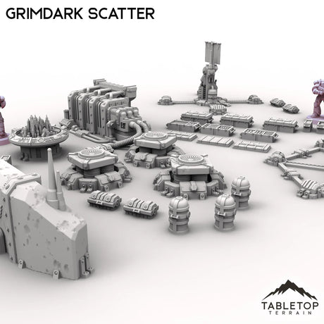Tabletop Terrain Scatter Terrain Grimdark Scatter Set