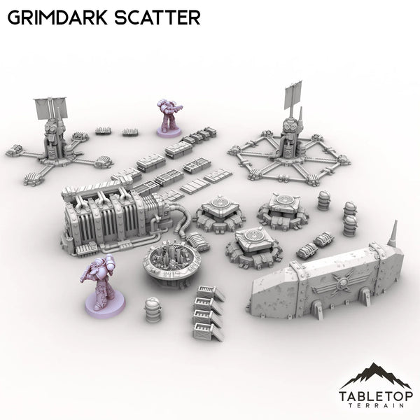 Tabletop Terrain Scatter Terrain Grimdark Scatter Set